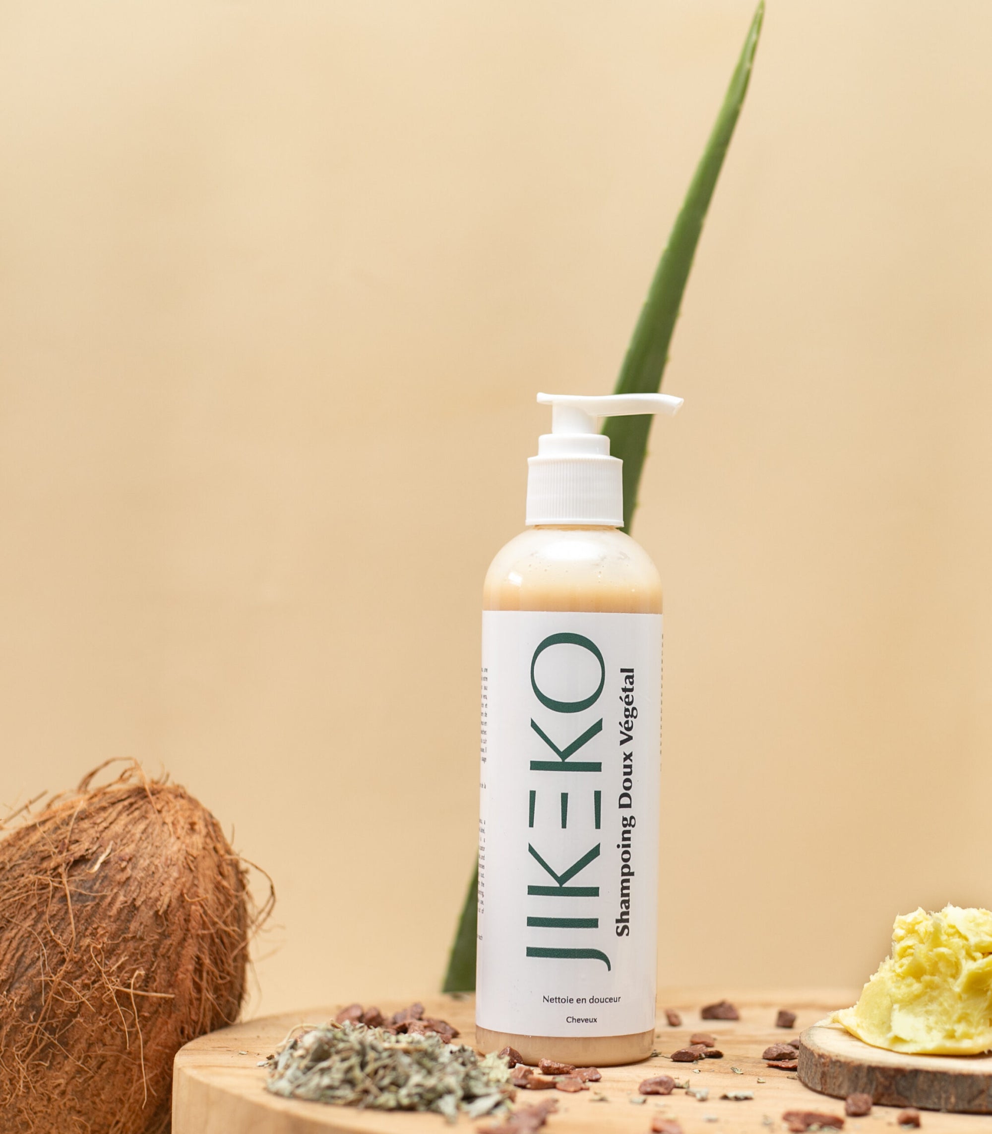 Shampoing Doux Végétal – Jikeko Beauty