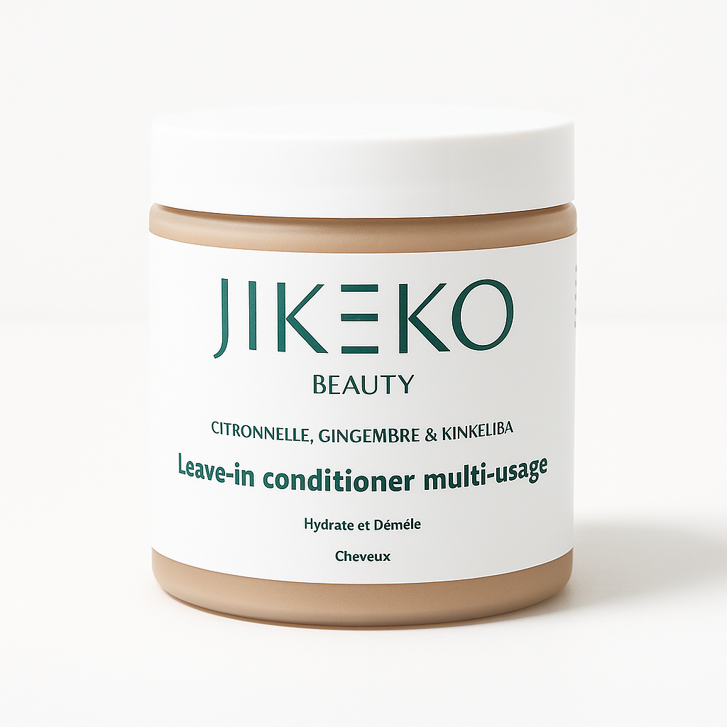 Leave-In au Citronnelle, le Gingembre, le Kinkéliba et le Miel – Jikeko Beauty