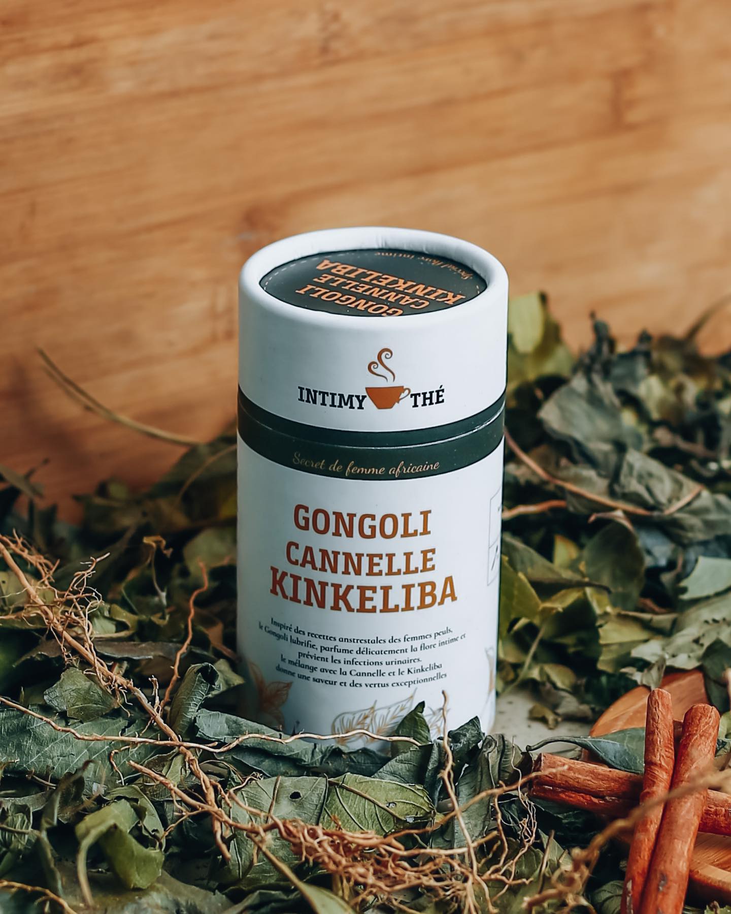 Tisane au Gongoli , Canelle et Kinkeliba - Intimythé